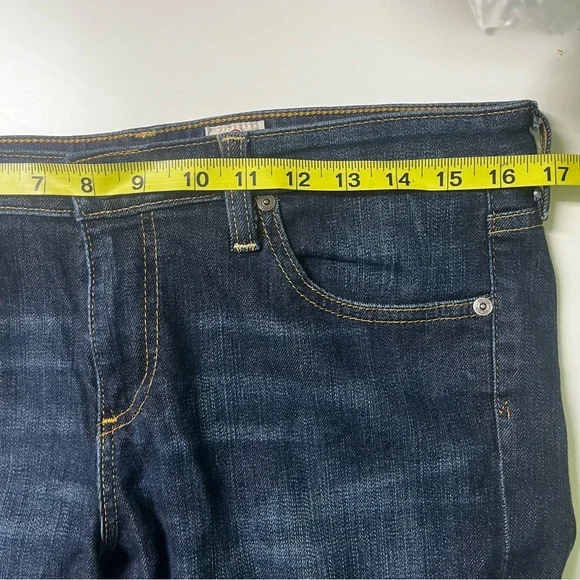 AG Adriano Goldschmied Womens Slim Straight Leg Jeans The Stevie 32R - Picture 11 of 16